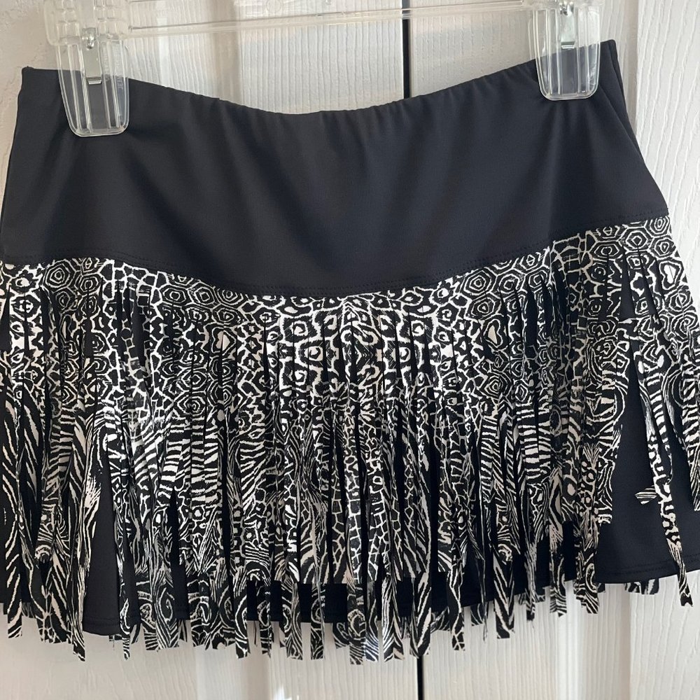 Lucky In Love Fringe Tennis Skirt - Size S